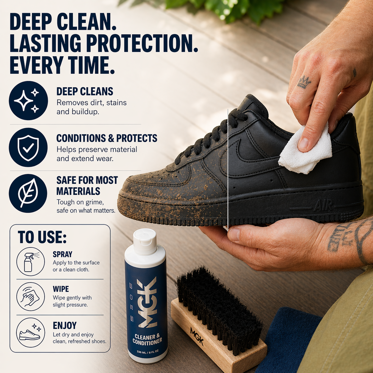 Big Shoe Cleaner & Conditioner